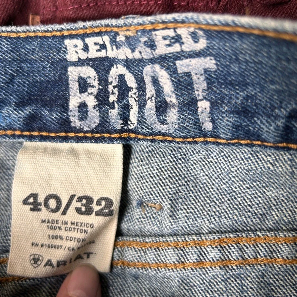 Ariat cotton color material